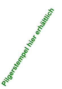 Pilgerstempel hier erh�ltlich